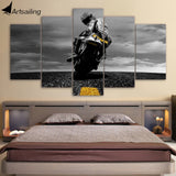 Motorcycle Poster Painting Wall Art