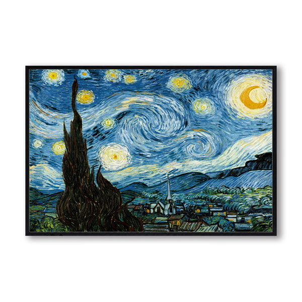 Elegant Poetry Starry Night by Vincent Van Gogh