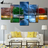Tree Scenery Art Canvas